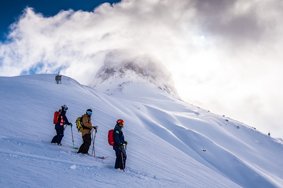 Arlberg Freeride Safari mit der Skischule Warth